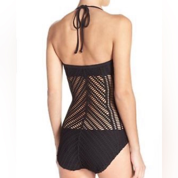 Robin Piccone 'Mitered' Convertible One-Piece Swimsuit - Picture 2 of 9